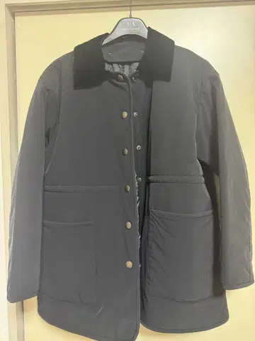 UNITED ARROWS 블랙 다운 자켓