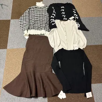 새상품 GRL 그레일 여성용 겨울 의류 봄옷 묶음 판매