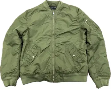 ZARA MAN MA-1 자켓 L 올리브 그린