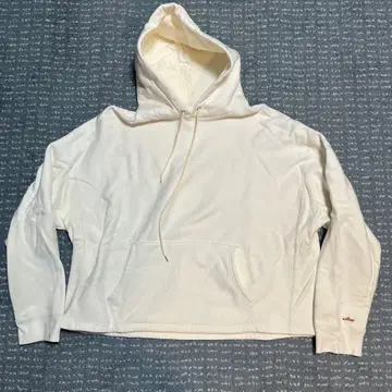 sillage 화이트 후드 부착 후드티