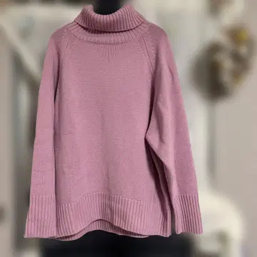 23구 양모 캐시미어 핑크 니트