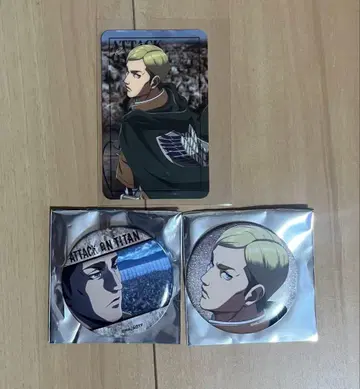 가라오케노테츠진 엘빈 캔뱃지 비주얼 카드