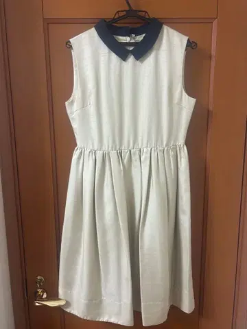 아이보리 슬리브리스 원피스