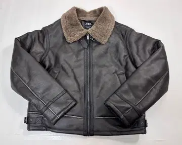 ZARA B-3 XL 페이크 무스탕 자켓 유즈드 가공