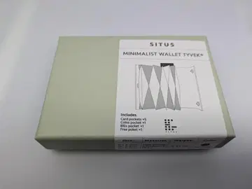 SITUS MINIMALIST WALLET TYVEK 아이비 그린