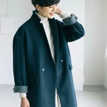 북유럽, 생활의 도구점 체스터 코트 네이비 클리닝 완료