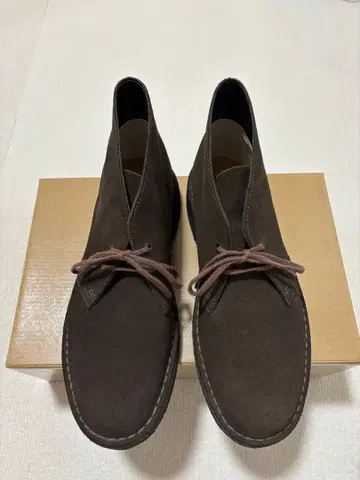 새상품급 클락스 데저트 부츠 브라운 US 8.5 26.5cm