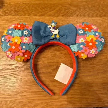 데이지 꽃무늬 머리띠