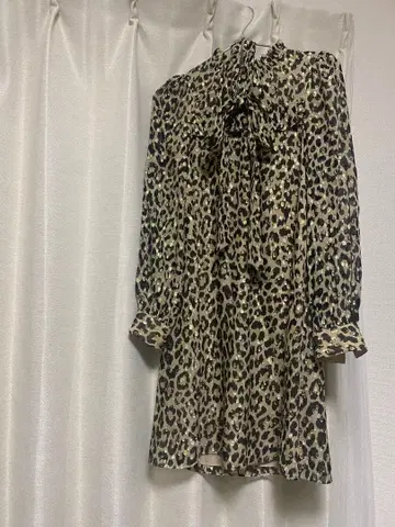 케이트 스페이드 레오파드 무늬 드레스 S 사이즈