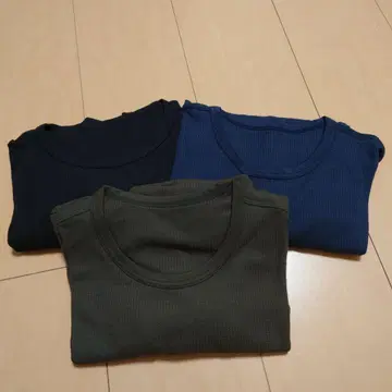 [ 새상품 ] 유니클로 히트텍 와플 S 3개 세트