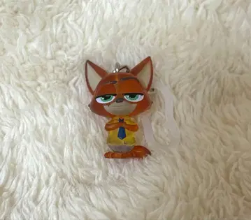 주토피아 메지루시 액세서리 닉 캡슐 토이