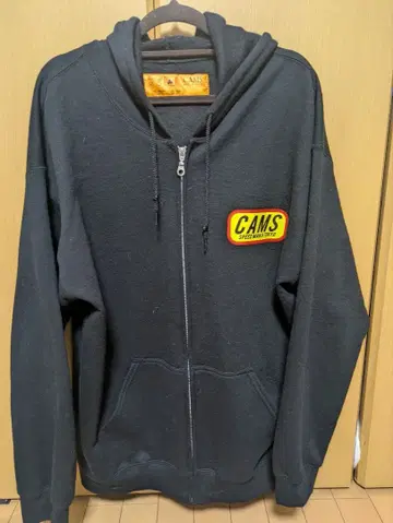 챌린저 challenger CAMS 지퍼 후드티