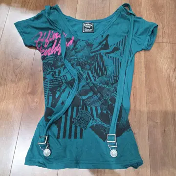 구제 의류 레트로 y2k 티셔츠 갸루 펑크 락 개성파