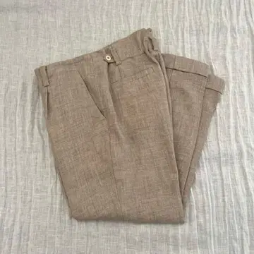 프리스틴 팬츠 오가닉 코튼 린넨 야크