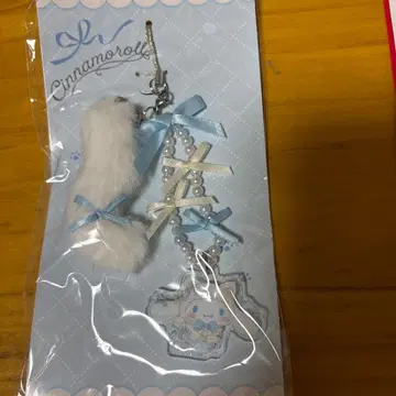 미개봉 ] 시나모롤 화이트 고양이 발레리나 스트랩