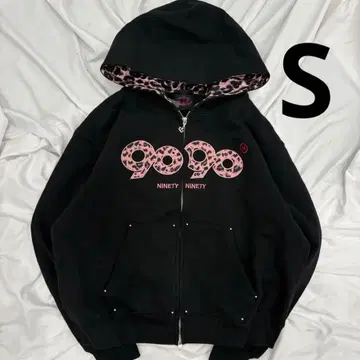 9090 girl OG Logo Zip Hoodie