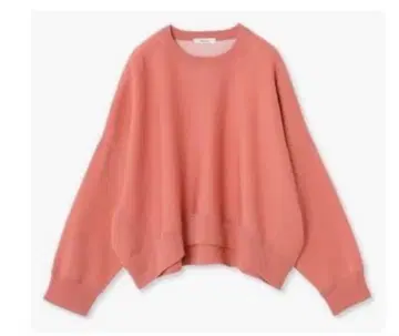 미라 오웬 맨투맨 와이드 니트 핑크 Mila Owen