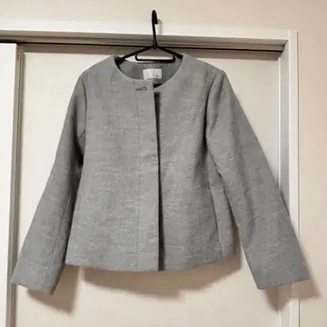 index 노카라 자켓 그레이 M