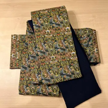 2026년 말 반폭 오비 기모노 십이지 핸드메이드 리버서블