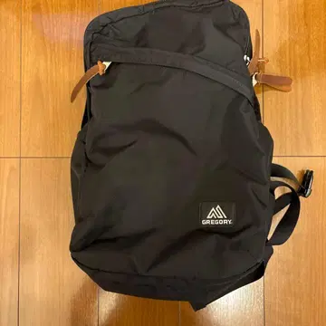 GREGORY 블랙 백팩 백팩