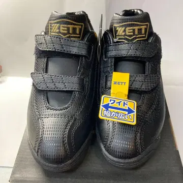 ZETT 트레이닝 슈즈 블랙 와이드 22.5cm