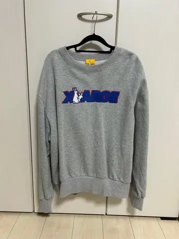 FR2 콜라보 XLARGE 그레이 맨투맨 XL