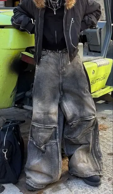 EMOBROTHER 배기 팬츠 m 사이즈