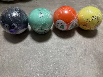 캡슐 토이 캐릭터 얼굴 4개 세트 호빵맨