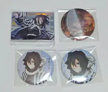 귀멸의 칼날 이쿠로 오바나이 캔뱃지 아크릴 블록