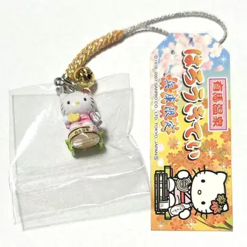 [미개봉 미사용] 지역 한정 키티 스트랩 레어 효고 아리마 온천