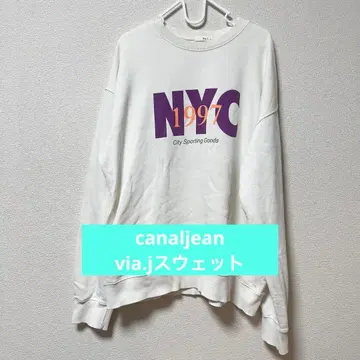 canaljean via. jNYC 1997 그래픽 맨투맨