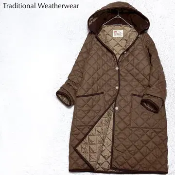 새상품급 트래디셔널 웨더웨어 빅 사이즈 2way 퀼팅 코트