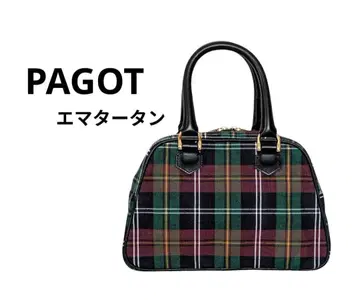[ 미사용 ] 크리스마스 한정 컬러 PAGOT 에마타탄 핸드백
