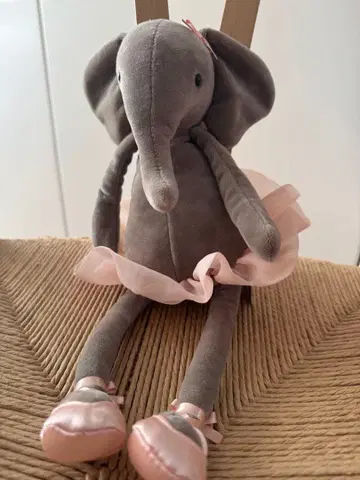 발레리나 코끼리 봉제 인형 제리 캣 튜튜 포원