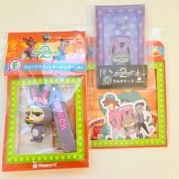 제일복권 주토피아 피닉 마스코트 묶음 판매 키링 러버 마스코트