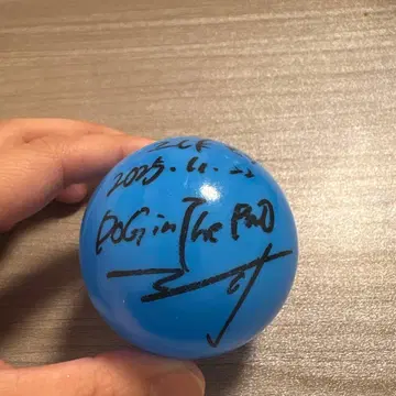 DOGinthePWO 미즈키 사인볼 ZLT2025