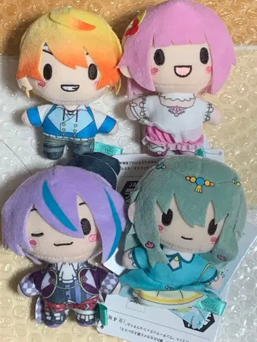 프로젝트 세카이 극장판 원더쇼랜드 후와푸치 마스코트 전 4종 세트