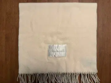 MONCLER 아이보리 머플러 US 034