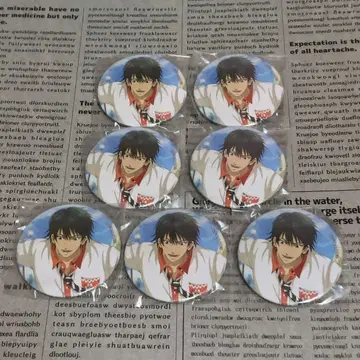 에치젠 료가 캔뱃지 7세트