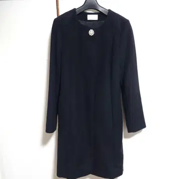 index 노카라 코트 비쥬 블랙 깔끔 코트 인덱스