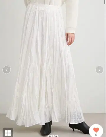 미스슬로 와셔 롱 스커트 론 헤르만 라빠르망 드로어