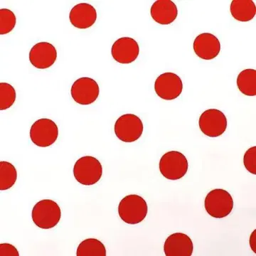 빨간색 물방울 패턴