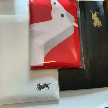 토라야 간지 보자기 포장 완료 제조사 토트백 포함