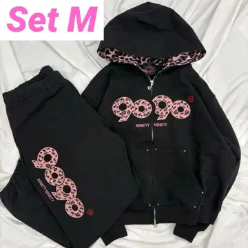9090 OG 로고 셋업 블랙 size M