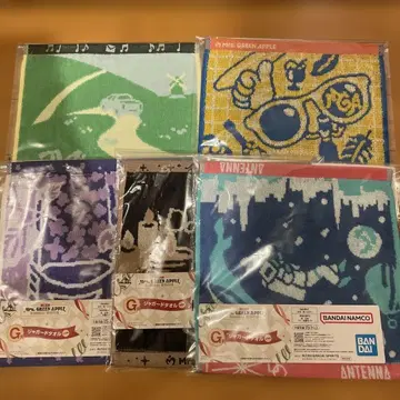 미세스 그린애플 1번 복권 G상 자카드 타월 5장 세트