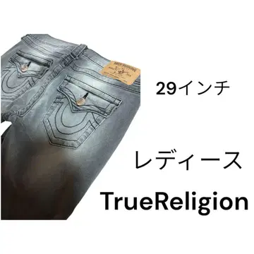 트루릴리젼 여성용 스키니 데님 29인치