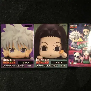 헌터헌터 히카케 피규어 키루아 이르미 데스크탑 헌터 컬트