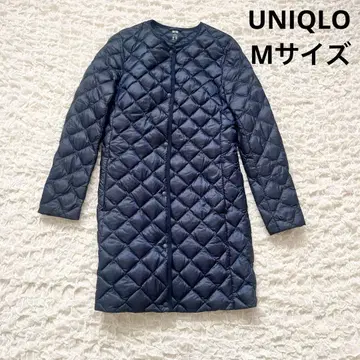 [ 새상품급 ] 유니클로 울트라 라이트 다운 컴팩트 코트 M 퀼팅 네이비
