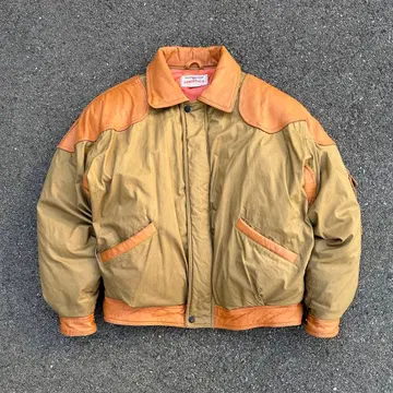 90s bomber down jacket vintage