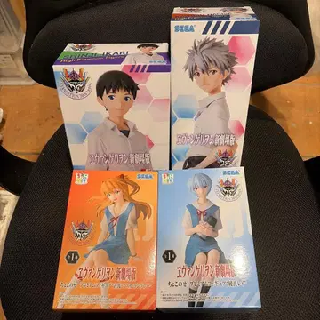 에반게리온 신극장판 피규어 4체 세트